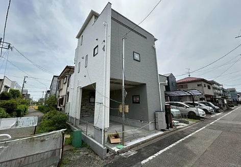 相模原市中央区千代田6丁目の新築戸建ての外観の写真