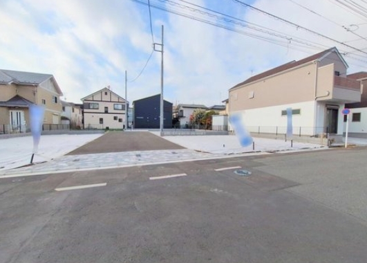 相模原市中央区中央3丁目の新築戸建て3号棟の外観の写真