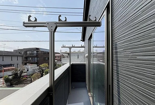 相模原市中央区星が丘2丁目の新築戸建て1号棟のバルコニーの写真