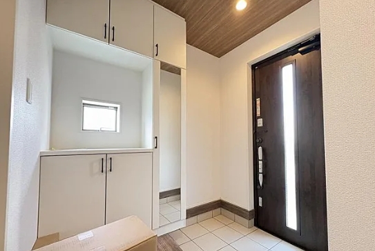 相模原市中央区星が丘2丁目の新築戸建て1号棟の玄関の写真