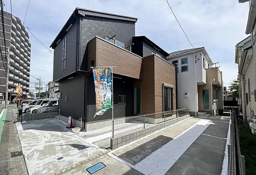 相模原市中央区星が丘2丁目の新築戸建て1号棟の外観の写真