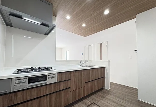 相模原市中央区星が丘2丁目の新築戸建て1号棟のキッチンの写真