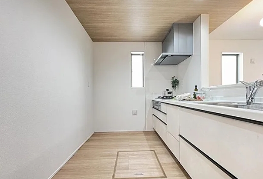 相模原市中央区星が丘2丁目の新築戸建て2号棟のキッチンの写真