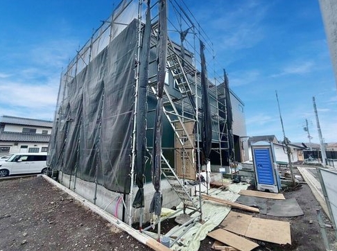 相模原市中央区上溝の新築戸建て6号棟の外観の写真