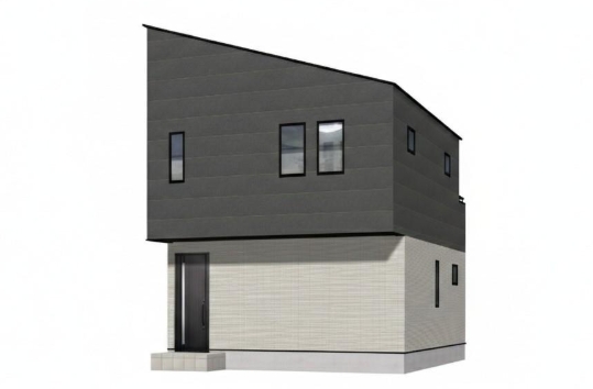 相模原市中央区上溝2丁目の新築戸建て1号棟の外観の写真