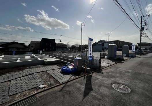 相模原市中央区上溝2丁目の新築戸建て1号棟の外観の写真