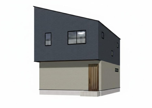 相模原市中央区上溝2丁目の新築戸建て2号棟の外観の写真