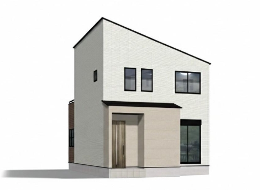 相模原市中央区上溝2丁目の新築戸建て3号棟の外観の写真