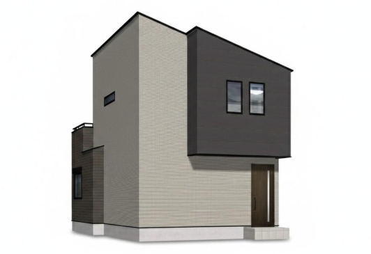 相模原市中央区上溝2丁目の新築戸建て4号棟の外観の写真