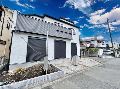 相模原市中央区上矢部2丁目の新築戸建ての外観の写真