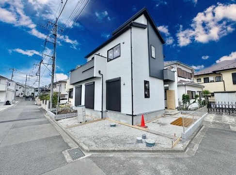 相模原市中央区上矢部2丁目の新築戸建ての外観の写真