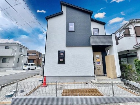 相模原市中央区上矢部2丁目の新築戸建ての外観の写真