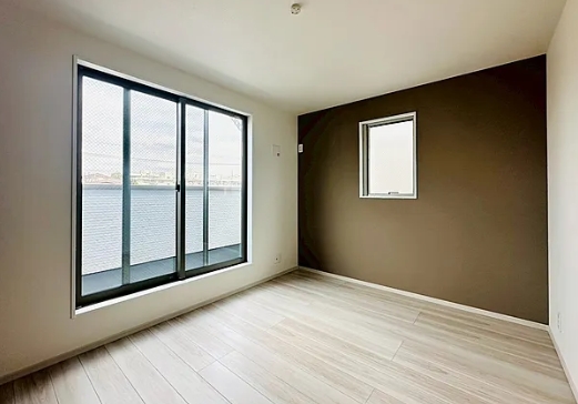 相模原市中央区小町通1丁目の新築戸建て1号棟の洋室1の写真