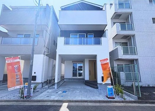 相模原市中央区小町通1丁目の新築戸建て1号棟の外観の写真