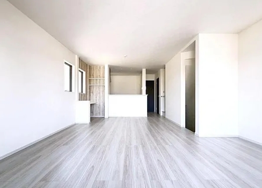 相模原市中央区小町通1丁目の新築戸建て2号棟のリビングの写真