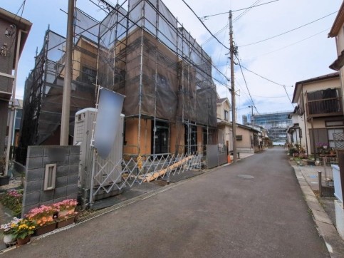 相模原市中央区松が丘2丁目の新築戸建ての外観の写真