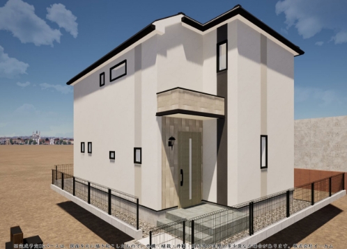 相模原市中央区宮下本町1丁目の新築戸建ての外観の写真