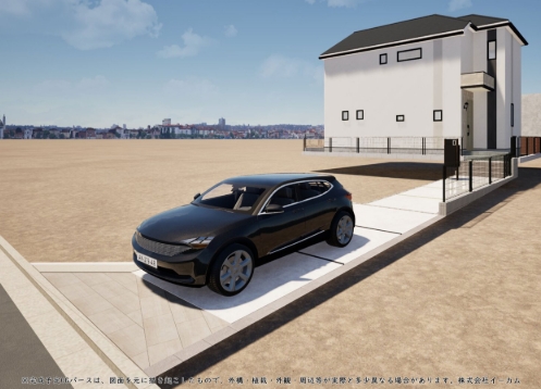 相模原市中央区宮下本町1丁目の新築戸建ての外観の写真