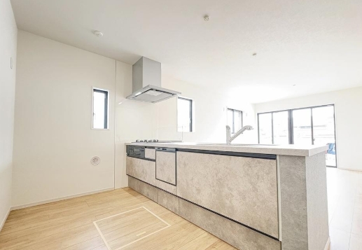 相模原市中央区宮下本町１丁目の新築戸建て1号棟のキッチンの写真