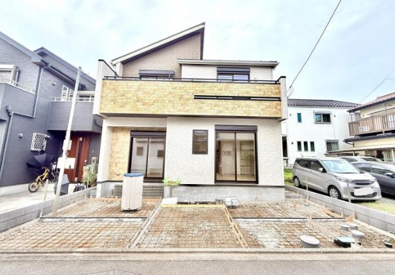 相模原市中央区並木4丁目の新築戸建ての外観の写真