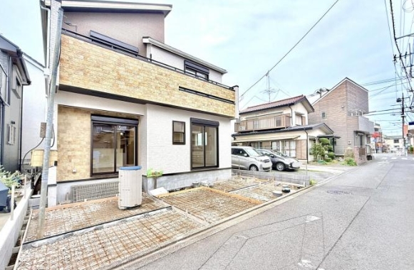 相模原市中央区並木4丁目の新築戸建ての外観の写真