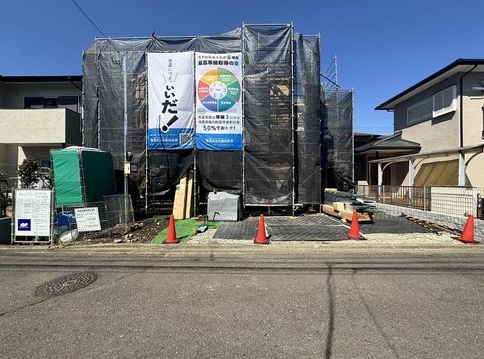 相模原市中央区水郷田名3丁目の新築戸建ての外観の写真