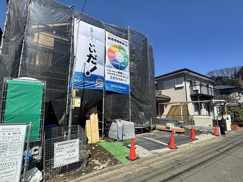 相模原市中央区水郷田名3丁目の新築戸建ての外観の写真