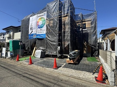 相模原市中央区水郷田名3丁目の新築戸建ての外観の写真