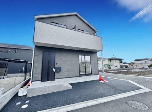相模原市中央区田名の新築戸建て1号棟の外観の写真