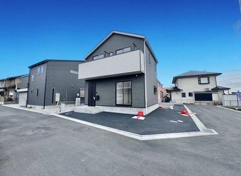 相模原市中央区田名の新築戸建て1号棟の外観の写真