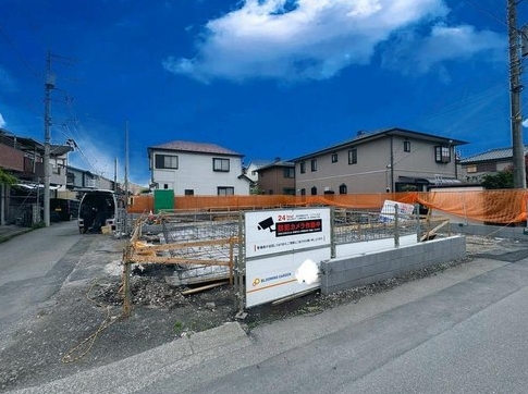 相模原市中央区田名の新築戸建て1号棟の外観の写真