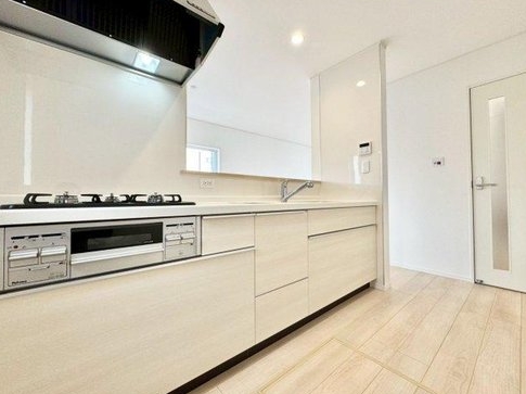 相模原市中央区田名の新築戸建て1号棟のキッチンの写真