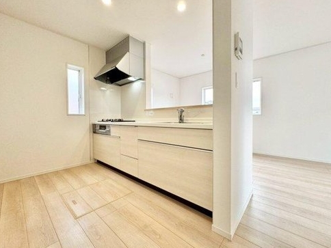 相模原市中央区田名の新築戸建て1号棟のキッチンの写真