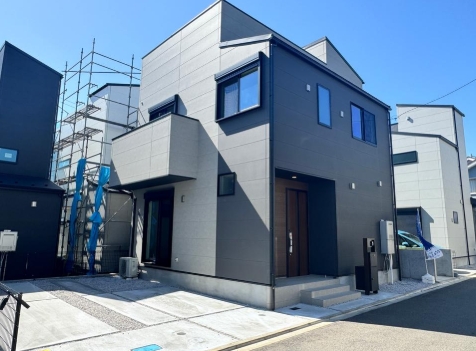 相模原市中央区田名の新築戸建て3号棟の外観の写真