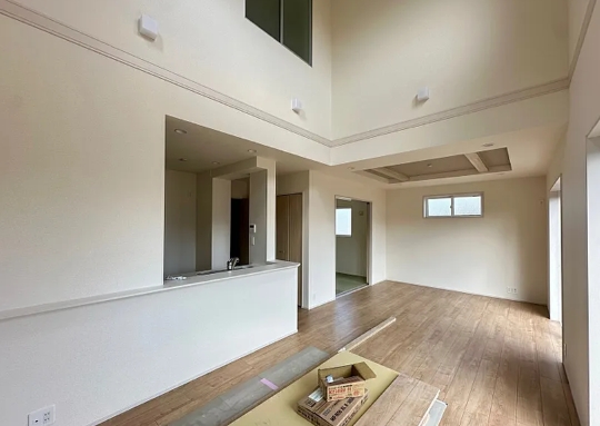 相模原市中央区田名の新築戸建て4号棟のダイニングの写真