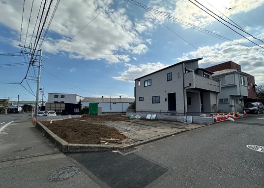 相模原市中央区田名の新築戸建て4号棟の外観の写真