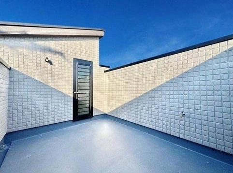 相模原市中央区田名の新築戸建て6号棟のバルコニーの写真