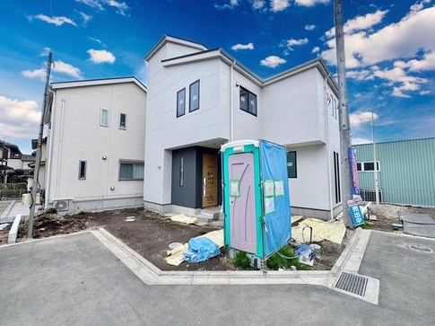 相模原市中央区田名の新築戸建て6号棟の外観の写真