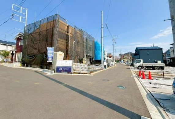 相模原市中央区田名の新築戸建て7号棟の外観の写真