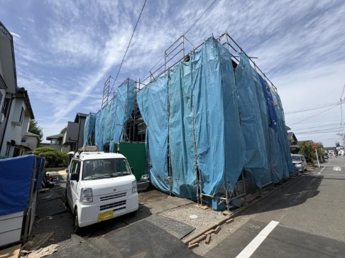 相模原市中央区横山台1丁目の新築戸建て3号棟の外観の写真