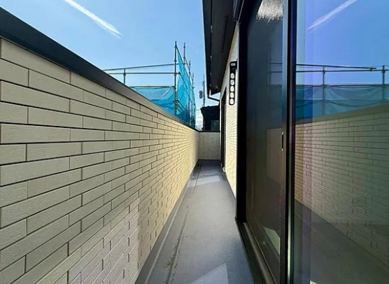 相模原市中央区横山台2丁目の新築戸建て14号棟のバルコニーの写真