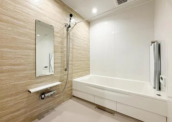 相模原市中央区横山台2丁目の新築戸建て14号棟のバスルームの写真