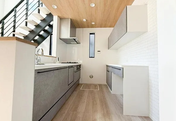 相模原市中央区横山台2丁目の新築戸建て14号棟のキッチンの写真