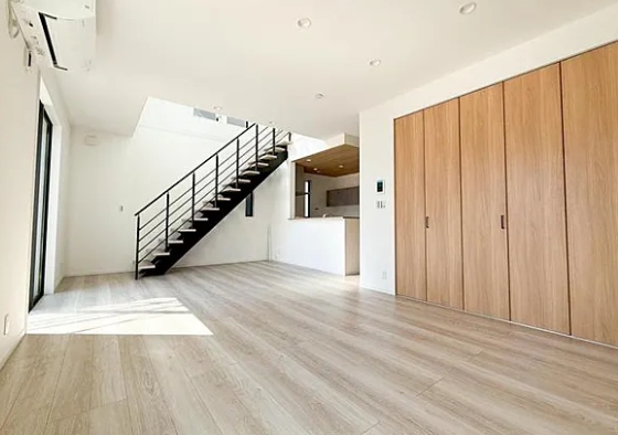 相模原市中央区横山台2丁目の新築戸建て14号棟のリビングの写真