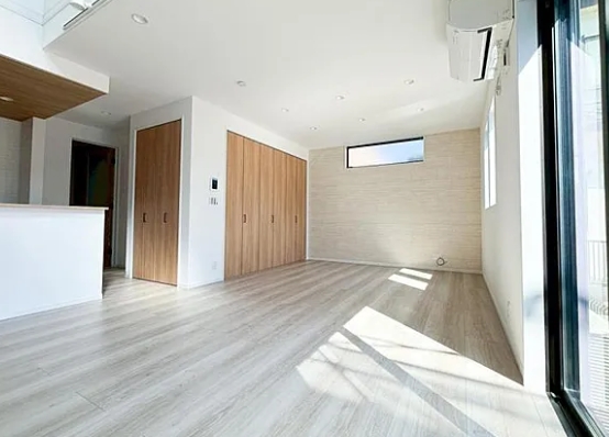 相模原市中央区横山台2丁目の新築戸建て14号棟のリビングの写真