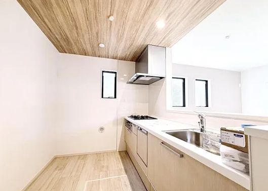 相模原市中央区由野台1丁目の新築戸建て1号棟のキッチンの写真