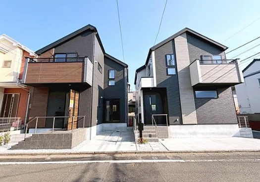 相模原市中央区由野台1丁目の新築戸建て2号棟の外観の写真