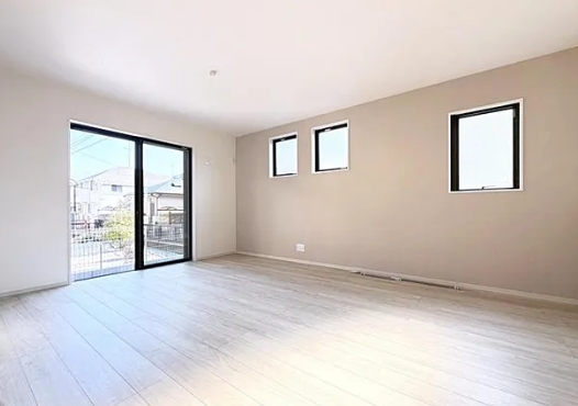 相模原市中央区由野台1丁目の新築戸建て2号棟のリビングの写真