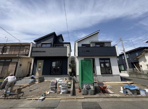 相模原市中央区陽光台5丁目の新築戸建て1号棟の外観の写真