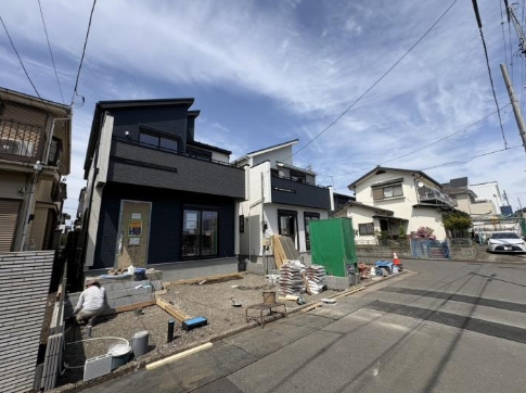 相模原市中央区陽光台5丁目の新築戸建て1号棟の外観の写真